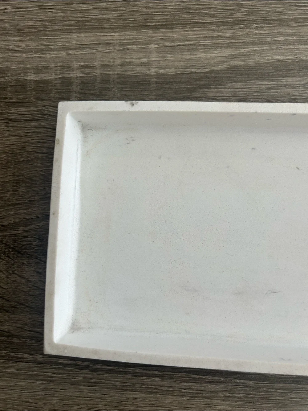 N/A white rectangular